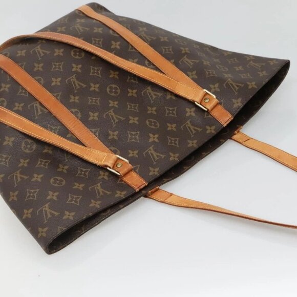 LOUIS VUITTON Monogram Sac Shopping Tote Bag - Picture 8 of 16
